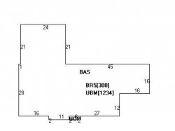 7 Spaulding Ln, Newton MA  02459-3407 floor plan