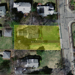 97 Morton St, Newton MA  02459-1029 aerial view