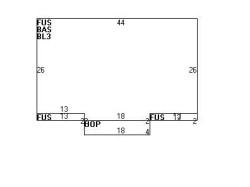 22 Cottage St, Newton MA  02464-1247 floor plan