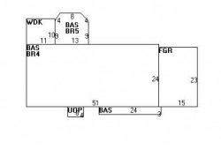 139 Andrew St, Newton MA  02461-2144 floor plan