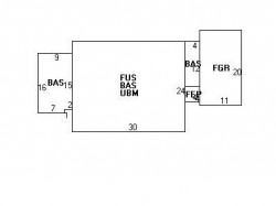 802 Walnut St, Newton MA  02459-1717 floor plan