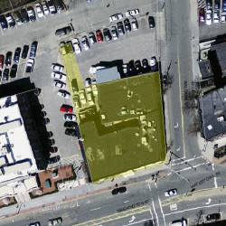 527 Waltham St, Newton MA  02465-1931 aerial view