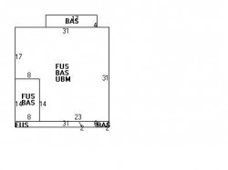 53 Cook St, Newton MA  02458-1311 floor plan