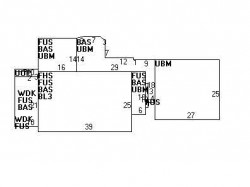 122 Shornecliffe Rd, Newton MA  02458-2421 floor plan