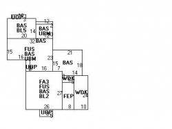 27 Amherst Rd, Newton MA  02468-2301 floor plan