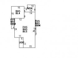 24 Rebecca Rd, Newton MA  02465-1418 floor plan