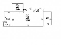 141 Aspen Ave, Newton MA  02466-3020 floor plan