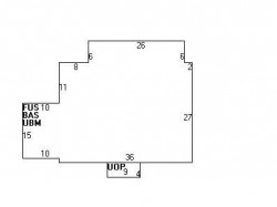 67 Ashmont Ave, Newton MA  02458-1207 floor plan