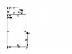 59 Dalby St, Newton MA  02458-1030 floor plan