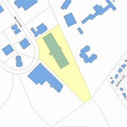 135 Wells Ave, Newton MA  02459-3301 plot plan