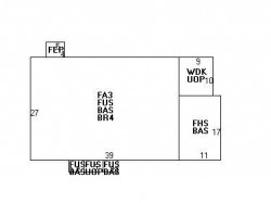 781 Commonwealth Ave, Newton MA  02459-1130 floor plan