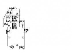 19 Davis St, Newton MA  02465-2442 floor plan