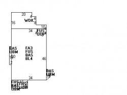 49 Myrtle St, Newton MA  02465-2336 floor plan