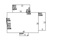 774 Commonwealth Ave, Newton MA  02459-1134 floor plan