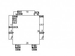 45 Dalby St, Newton MA  02458-1030 floor plan