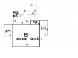 88 Plymouth Rd, Newton MA  02461-1016 floor plan