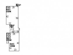 43 Rustic St, Newton MA  02458-1024 floor plan