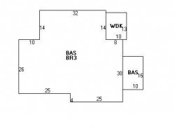 42 Stanley Rd, Newton MA  02468-2338 floor plan