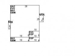 38 Daniel St, Newton MA  02459-2502 floor plan