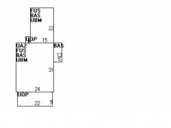 194 Church St, Newton MA  02458-1906 floor plan