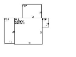 138 Lexington St, Newton MA  02466-1346 floor plan