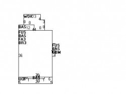 18 Rowe St, Newton MA  02466-1508 floor plan