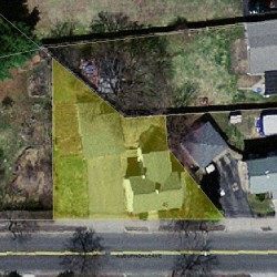 45 Auburndale Ave, Newton MA  02465-1403 aerial view