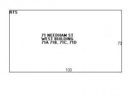 71 Needham St, Newton MA  02461-1615 floor plan