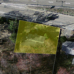 622 Boylston St, Newton MA  02459-2654 aerial view