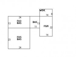 11 Keller Path, Newton MA  02459-3714 floor plan