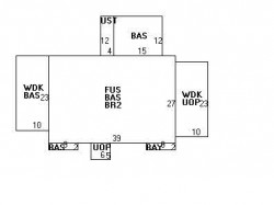 150 Beacon St, Newton MA  02459 floor plan