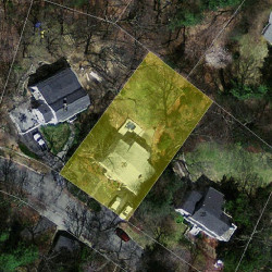 20 Ridge Rd, Newton MA  02468-1819 aerial view