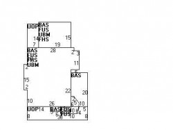 29 Marlboro St, Newton MA  02458-2120 floor plan