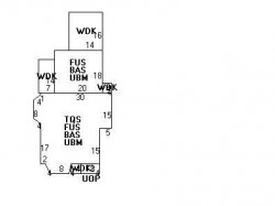 191 Grove St, Newton MA  02466-2225 floor plan