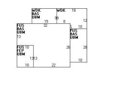 32 Duncklee St, Newton MA  02461-1115 floor plan