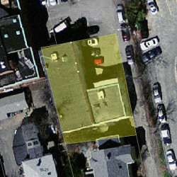 15 Spencer St, Newton MA  02465-2428 aerial view