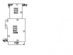 7 Bacon St, Newton MA  02458-1615 floor plan