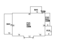 25 Bonad Rd, Newton MA  02465-2901 floor plan