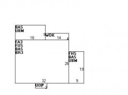 47 Larchmont Ave, Newton MA  02468-2033 floor plan