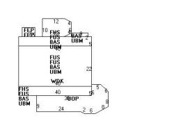 952 Beacon St, Newton MA  02459-1724 floor plan