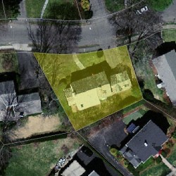 35 Oldham Rd, Newton MA  02465-2326 aerial view