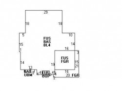 51 Parker Ter, Newton MA  02459-2723 floor plan