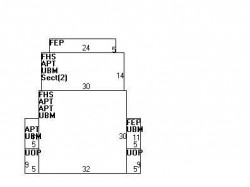 56 Dalby St, Newton MA  02458-1031 floor plan