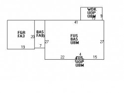 32 Oldham Rd, Newton MA  02465-2327 floor plan