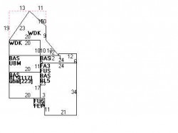 24 Jane Rd, Newton MA  02459-2615 floor plan