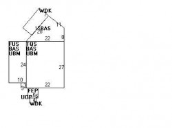 19 Cottage St, Newton MA  02464-1254 floor plan