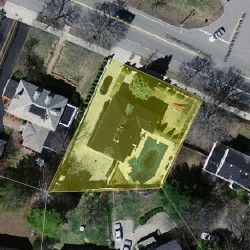 902 Commonwealth Ave, Newton MA  02459-1040 aerial view