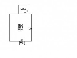 44 Circuit Ave, Newton MA  02461-1603 floor plan