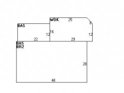 36 Oak Cliff Rd, Newton MA  02460-2325 floor plan