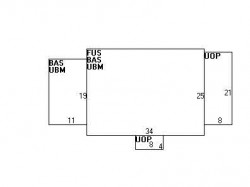 44 Oak Cliff Rd, Newton MA  02460-2325 floor plan